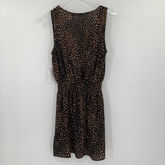 2/$30 FORTUNE Swimwear Cover Up Size S / M Lorraine Pebble Smocked Waist Dress - Picture 6 of 7